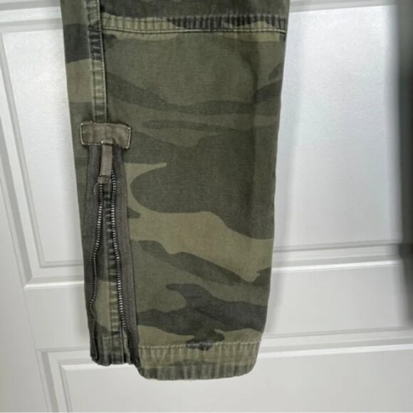 Abercrombie‎ Fitch Rustin Athletic Slim Cargo Pants Green Camo 32 x 30 *see note - Picture 5 of 11